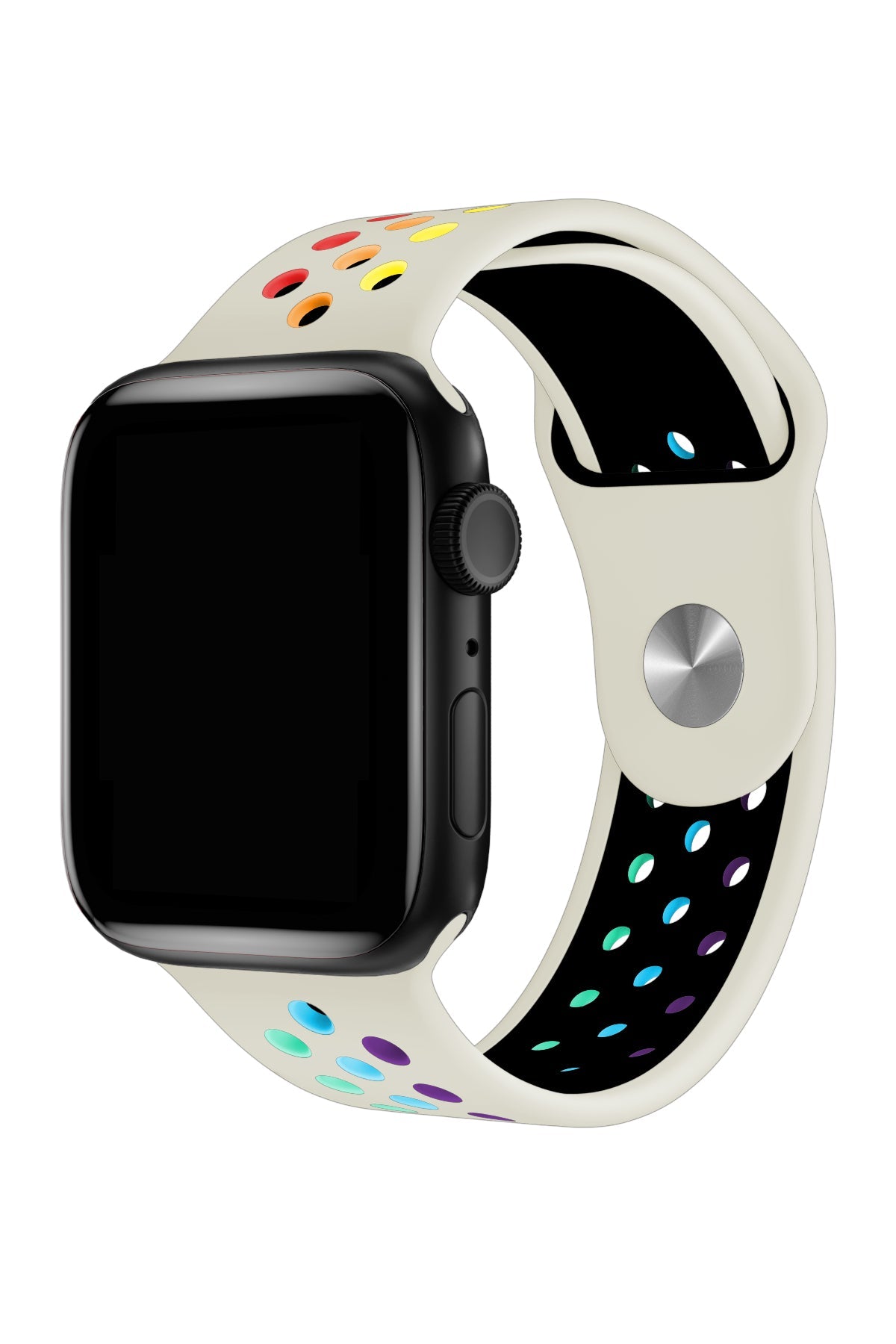 Apple Watch Uyumlu Silikon Delikli Spor Kordon Selenit