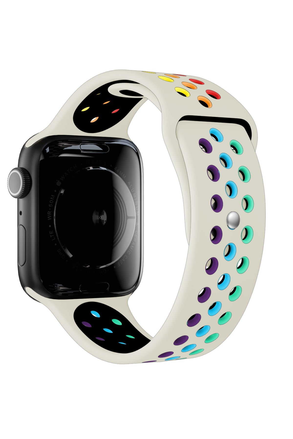 Apple Watch Uyumlu Silikon Delikli Spor Kordon Selenit