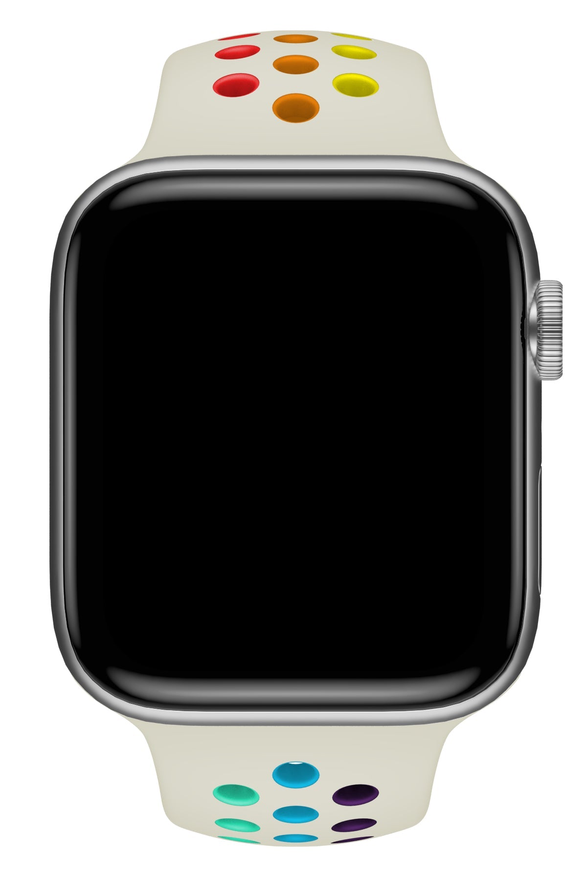 Apple Watch Uyumlu Silikon Delikli Spor Kordon Selenit