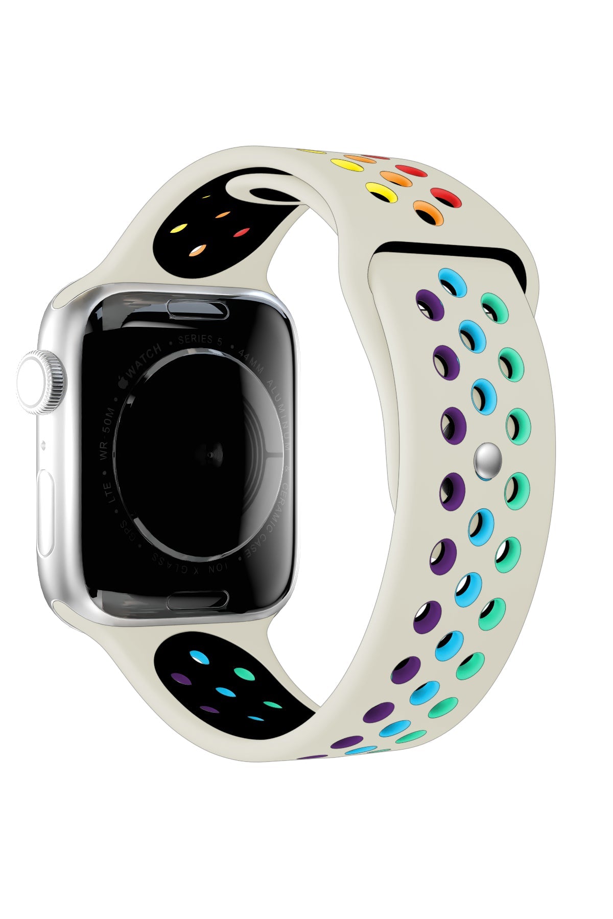 Apple Watch Uyumlu Silikon Delikli Spor Kordon Selenit