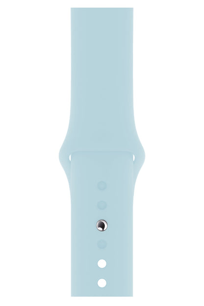 Apple Watch Uyumlu Silikon Spor Kordon Alice Mavi