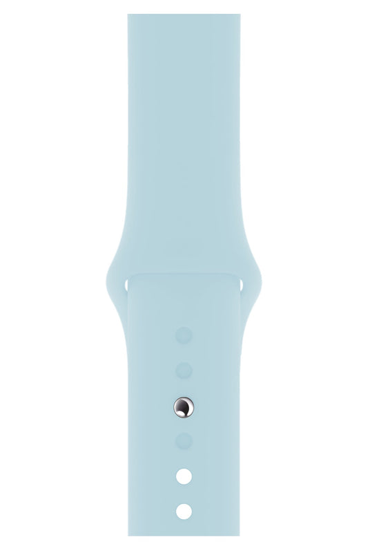Apple Watch Uyumlu Silikon Spor Kordon Alice Mavi