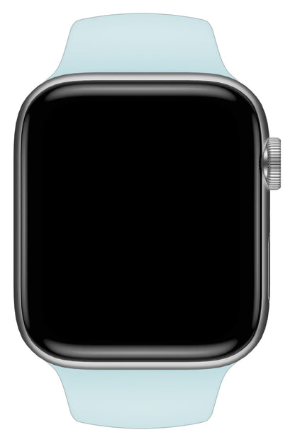 Apple Watch Uyumlu Silikon Spor Kordon Alice Mavi