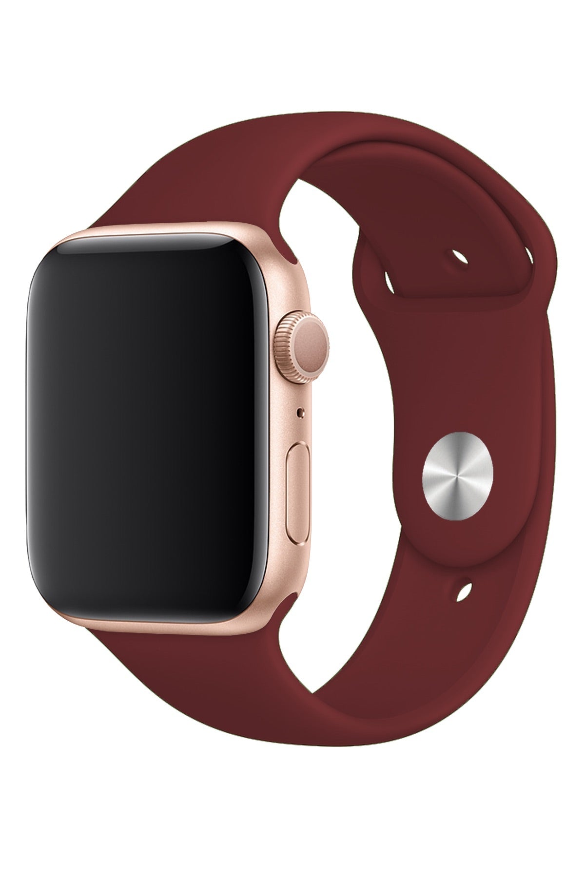 Apple Watch Uyumlu Silikon Spor Kordon Bordo