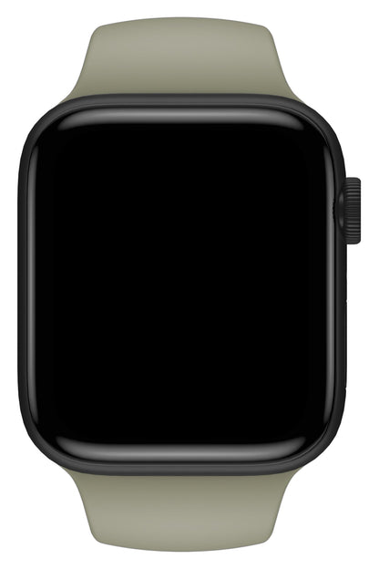 Apple Watch Uyumlu Silikon Spor Kordon Davy Yeşil