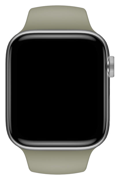 Apple Watch Uyumlu Silikon Spor Kordon Davy Yeşil
