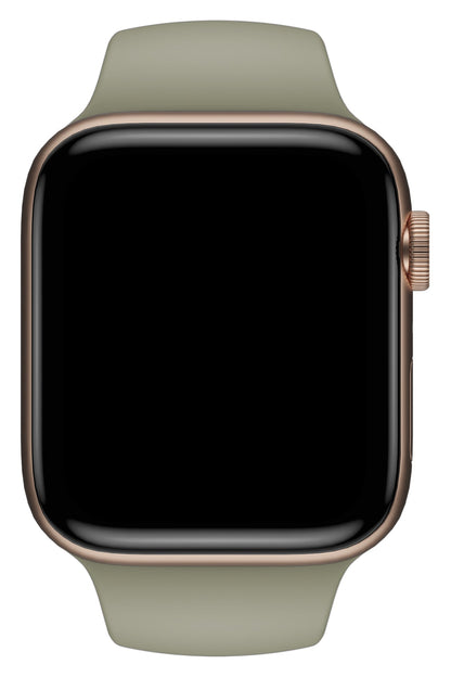 Apple Watch Uyumlu Silikon Spor Kordon Davy Yeşil