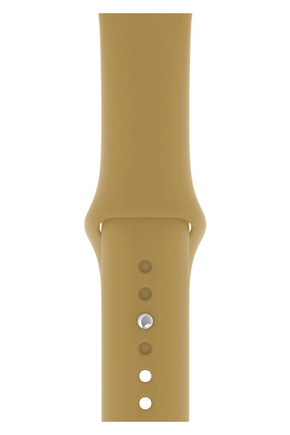 Apple Watch Uyumlu Silikon Spor Kordon Fallow