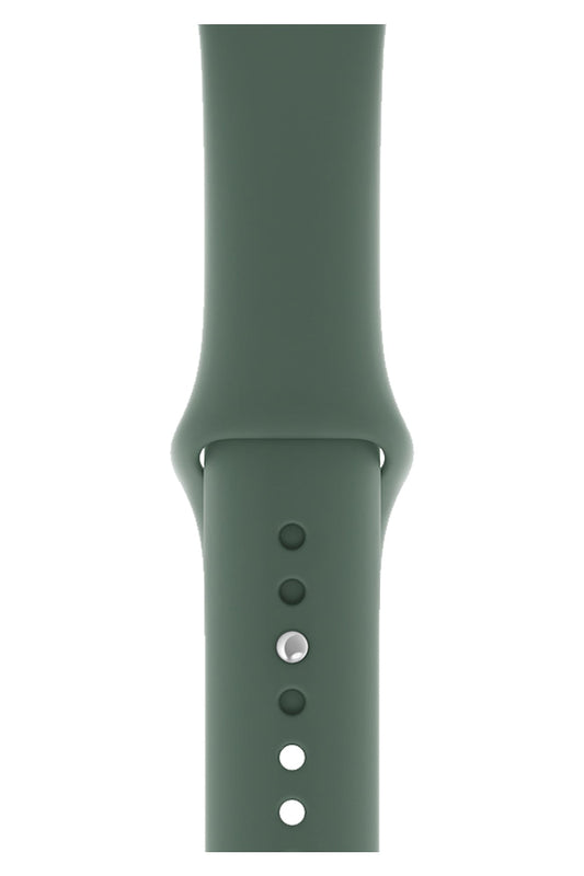 Apple Watch Uyumlu Silikon Spor Kordon Haki