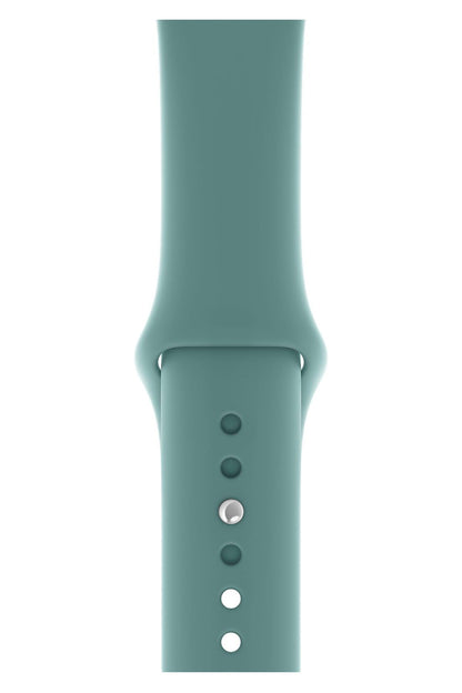 Apple Watch Uyumlu Silikon Spor Kordon Kaktüs Yeşil