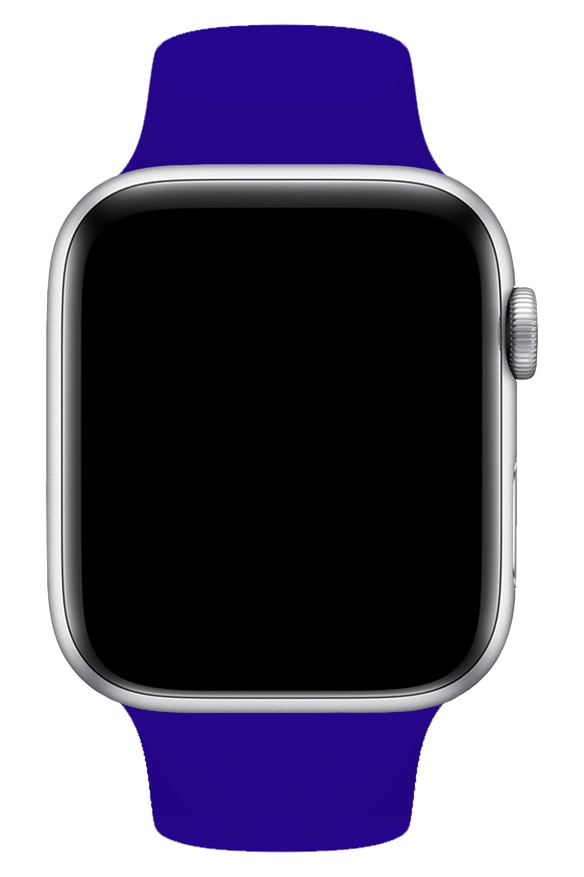Apple Watch Uyumlu Silikon Spor Kordon Koyu Mavi