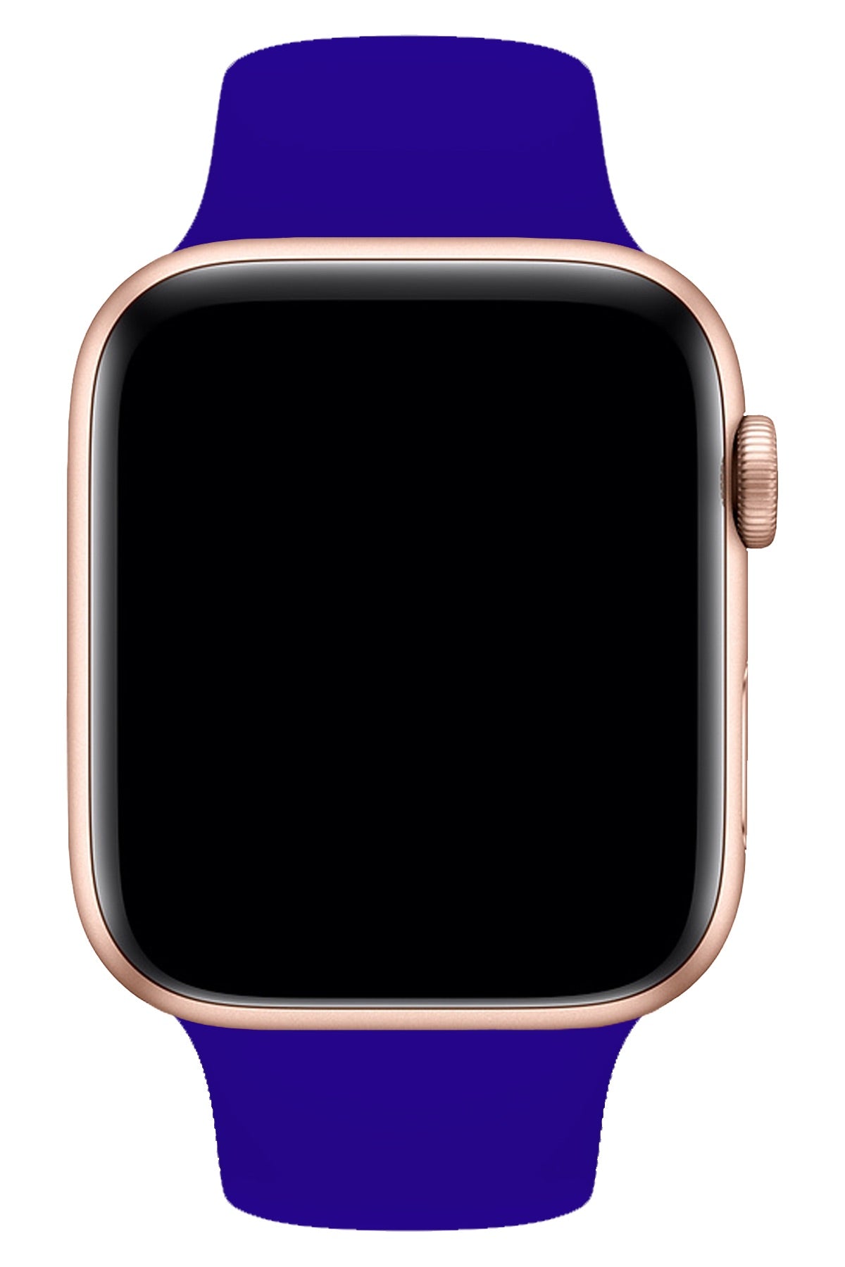 Apple Watch Uyumlu Silikon Spor Kordon Koyu Mavi