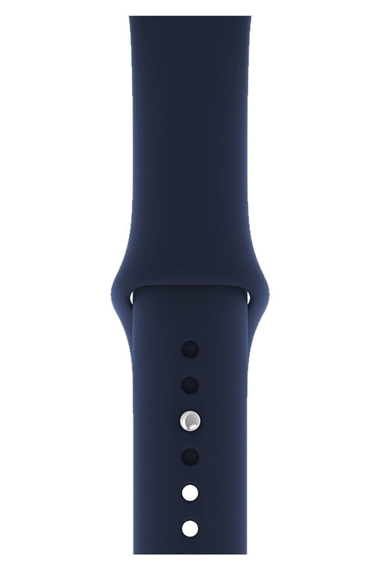 Apple Watch Uyumlu Silikon Spor Kordon Lacivert
