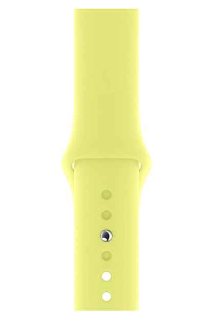 Apple Watch Uyumlu Silikon Spor Kordon Kozmik Lime