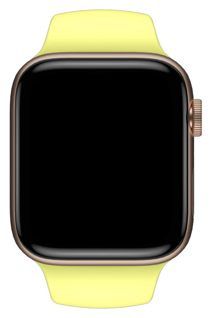 Apple Watch Uyumlu Silikon Spor Kordon Kozmik Lime