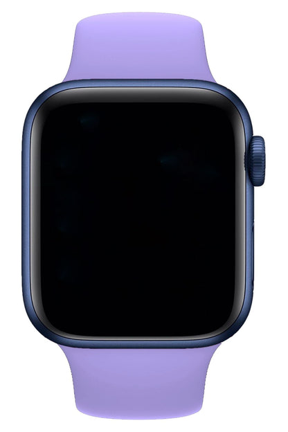 Apple Watch Uyumlu Silikon Spor Kordon Mauve