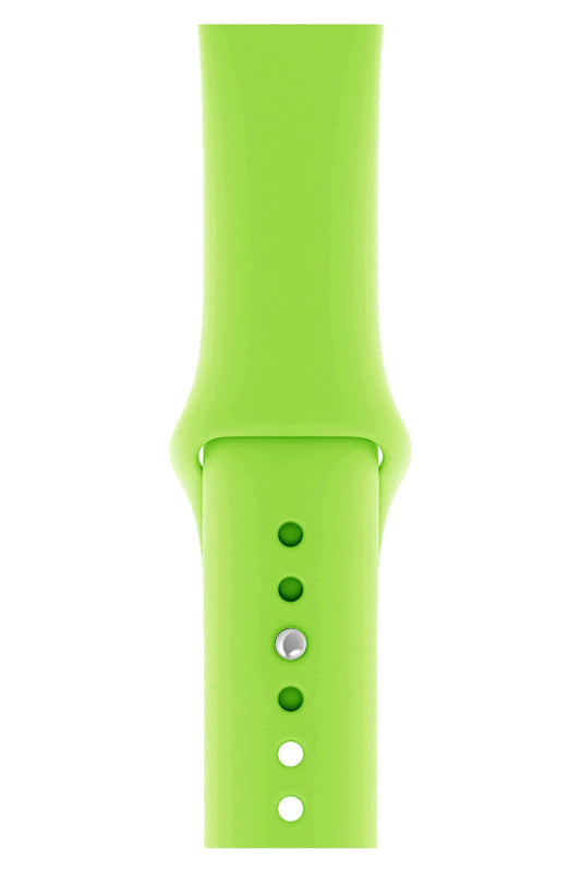Apple Watch Uyumlu Silikon Spor Kordon Neon Yeşil