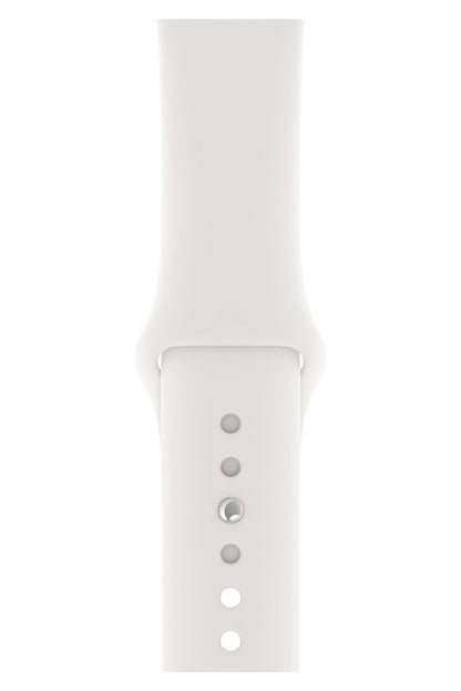 Apple Watch Uyumlu Silikon Spor Kordon Beyaz
