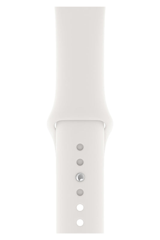 Apple Watch Uyumlu Silikon Spor Kordon Beyaz