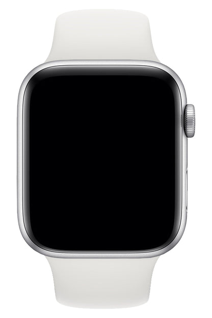 Apple Watch Uyumlu Silikon Spor Kordon Beyaz
