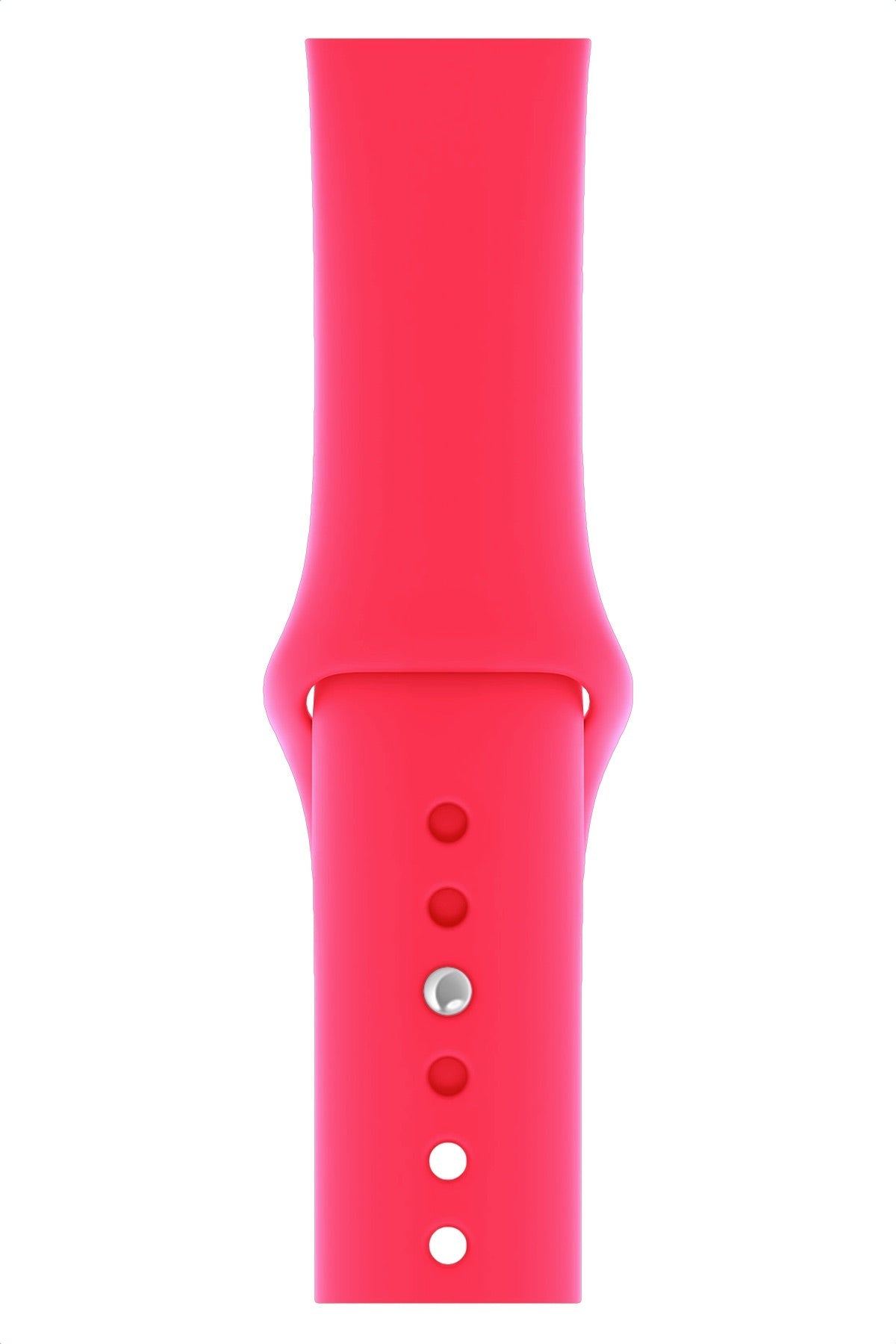 Apple Watch Uyumlu Silikon Spor Kordon Sakız Pembe