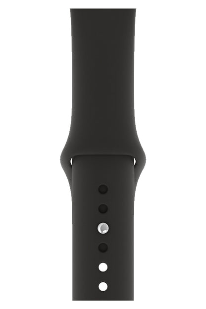 Apple Watch Uyumlu Silikon Spor Kordon Siyah