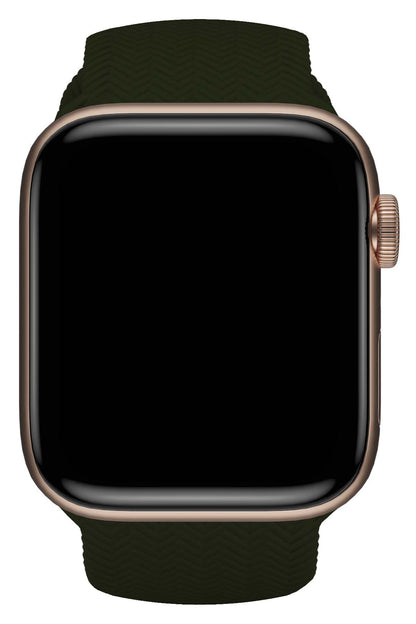 Apple Watch Uyumlu Silikon Wicker Loop Kordon Captain