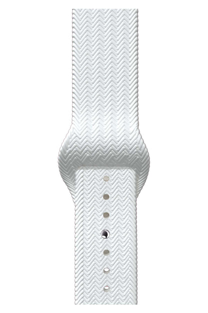 Apple Watch Uyumlu Silikon Wicker Loop Kordon Jewel
