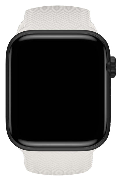 Apple Watch Uyumlu Silikon Wicker Loop Kordon Jewel