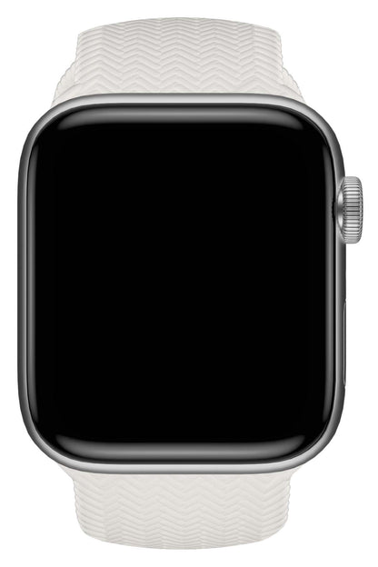 Apple Watch Uyumlu Silikon Wicker Loop Kordon Jewel