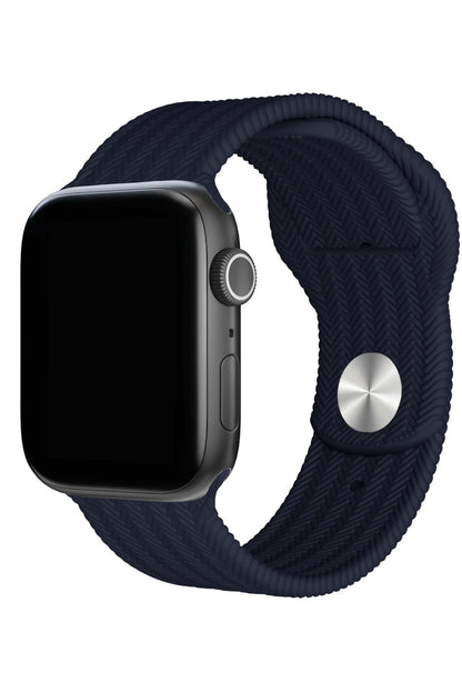 Apple Watch Uyumlu Silikon Wicker Loop Kordon Nessie
