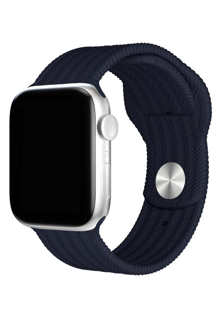 Apple Watch Uyumlu Silikon Wicker Loop Kordon Nessie