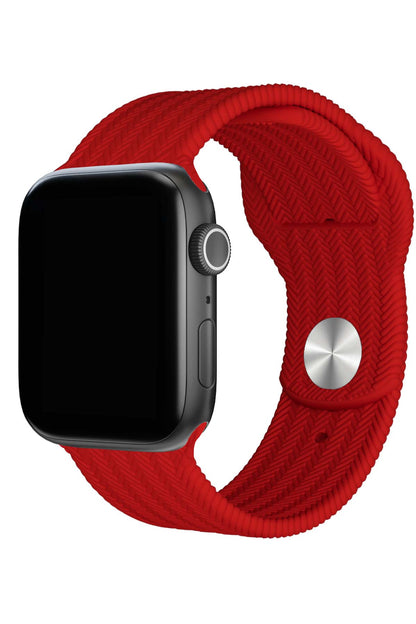 Apple Watch Uyumlu Silikon Wicker Loop Kordon Penny