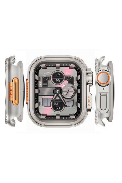 Apple Watch Ultra Dönüştürücü Bumper Kasa Koruyucu Starlight