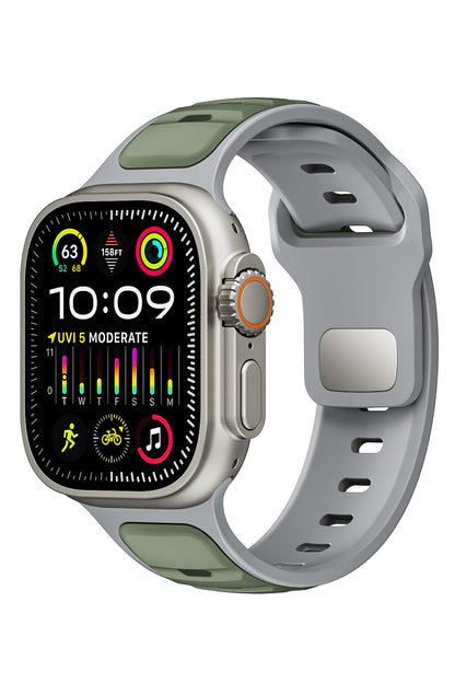 Apple Watch Ultra Uyumlu Dualflex Kordon Alpinefog