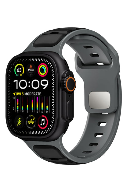 Apple Watch Ultra Uyumlu Dualflex Kordon Ashcore
