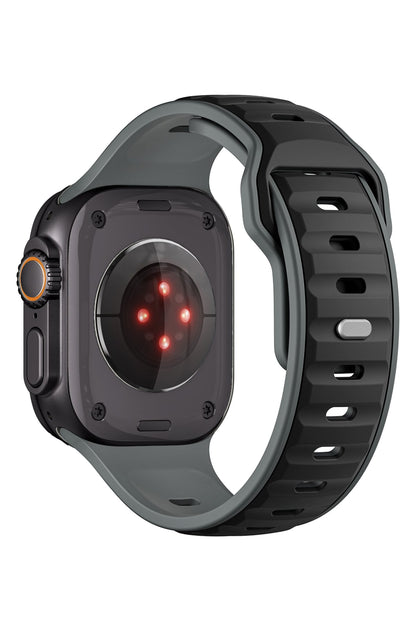 Apple Watch Ultra Uyumlu Dualflex Kordon Ashcore
