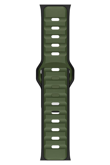 Apple Watch Ultra Uyumlu Dualflex Kordon Tactigreen