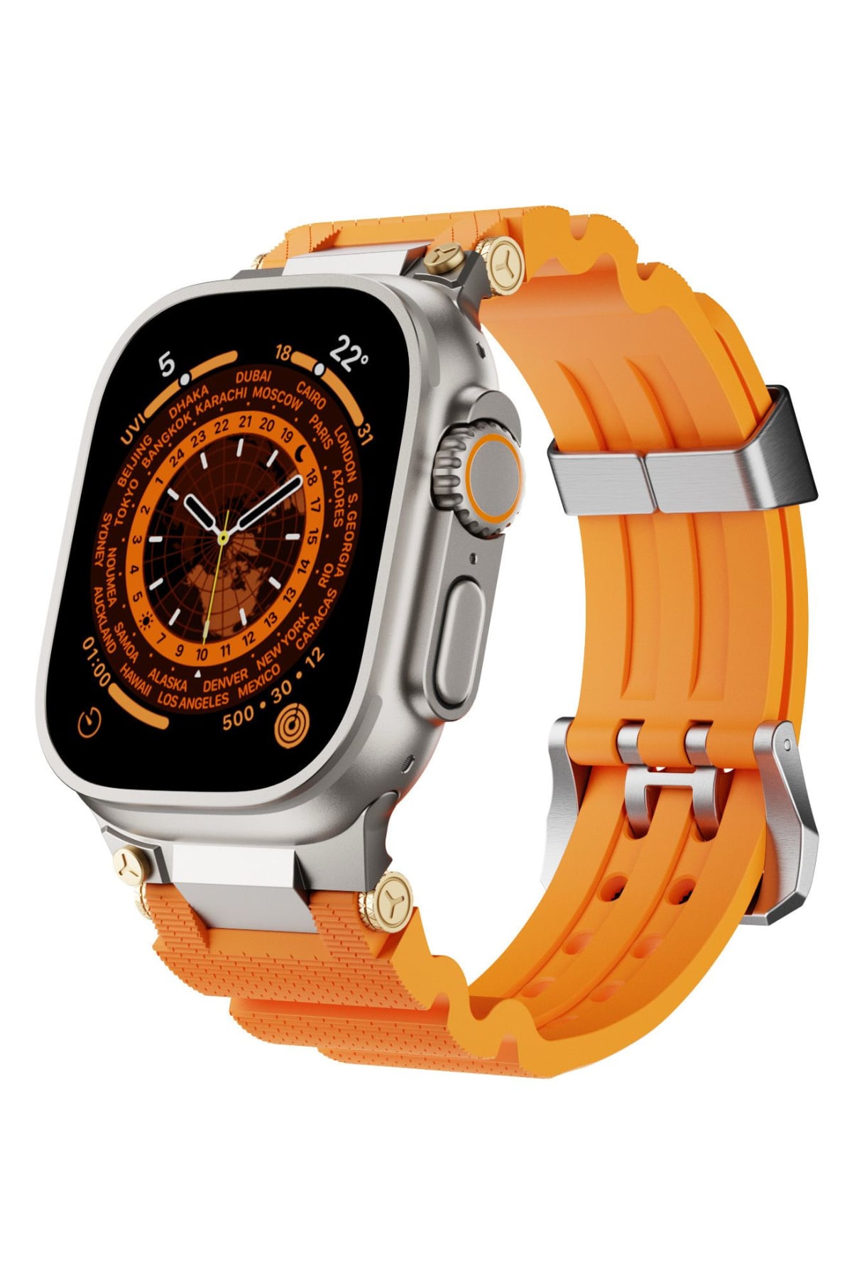 Apple Watch Ultra Uyumlu Gripline Kordon Torchlight