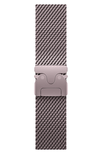 Apple Watch Ultra Uyumlu Kalın Örgü Milano Loop Lilac