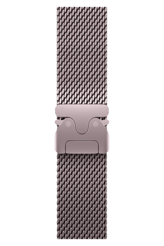 Apple Watch Ultra Uyumlu Kalın Örgü Milano Loop Lilac