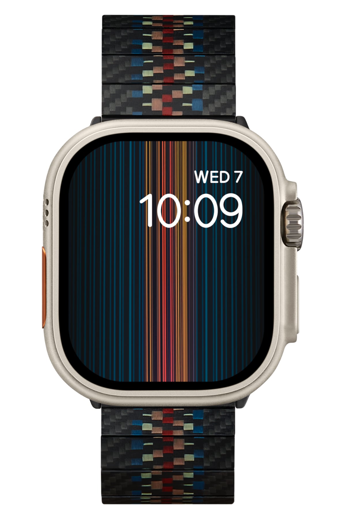 Apple Watch / Ultra Uyumlu Karbon Fiber Kordon Rhapsody