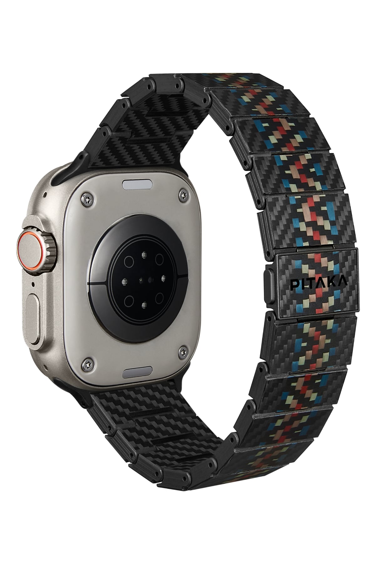 Apple Watch / Ultra Uyumlu Karbon Fiber Kordon Rhapsody