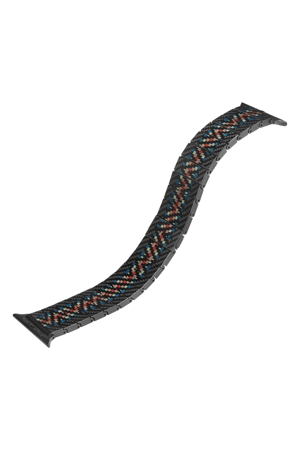 Apple Watch / Ultra Uyumlu Karbon Fiber Kordon Rhapsody