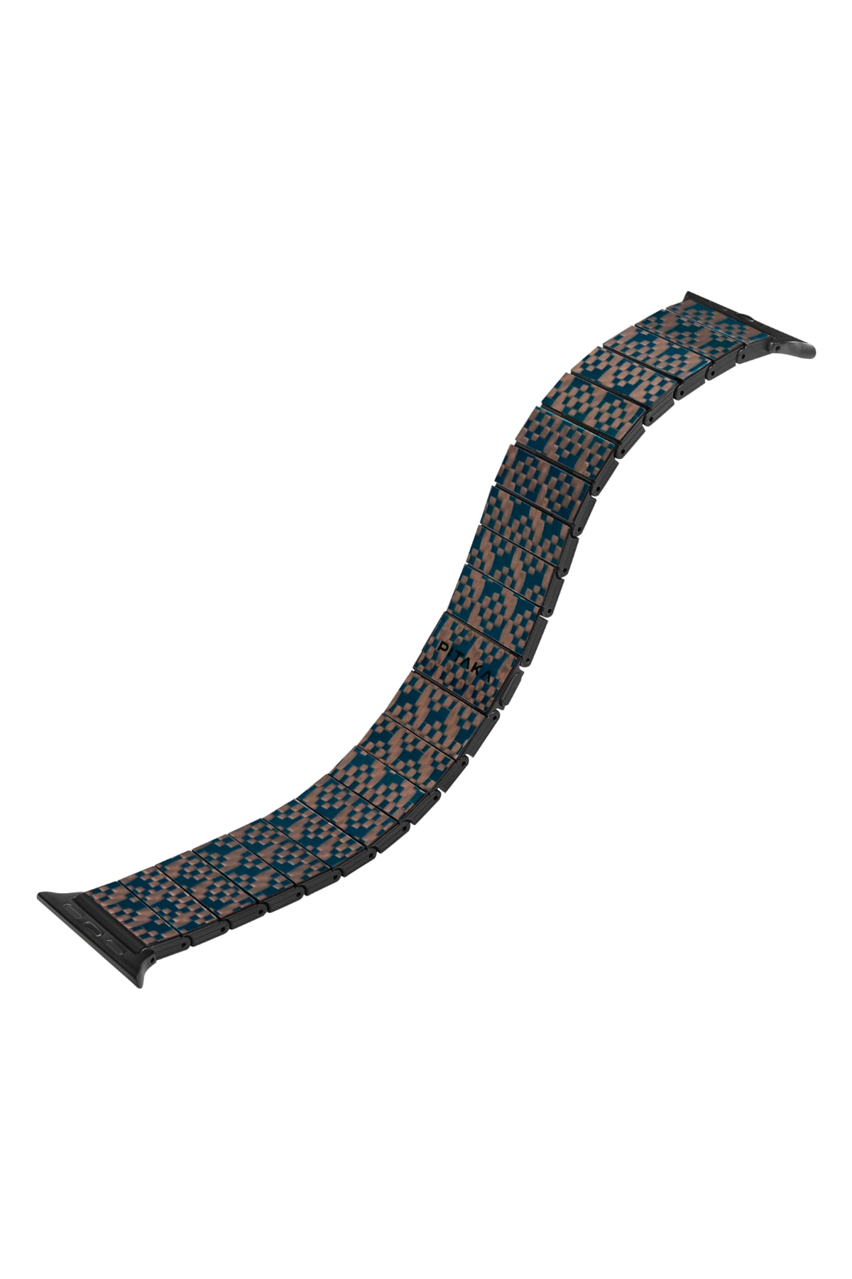 Apple Watch / Ultra Uyumlu Karbon Fiber Kordon Stairs