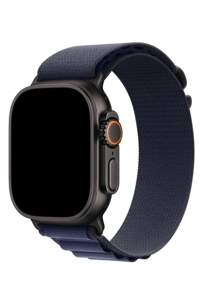 Apple Watch Uyumlu Alpine Loop Kordon Navy Blue