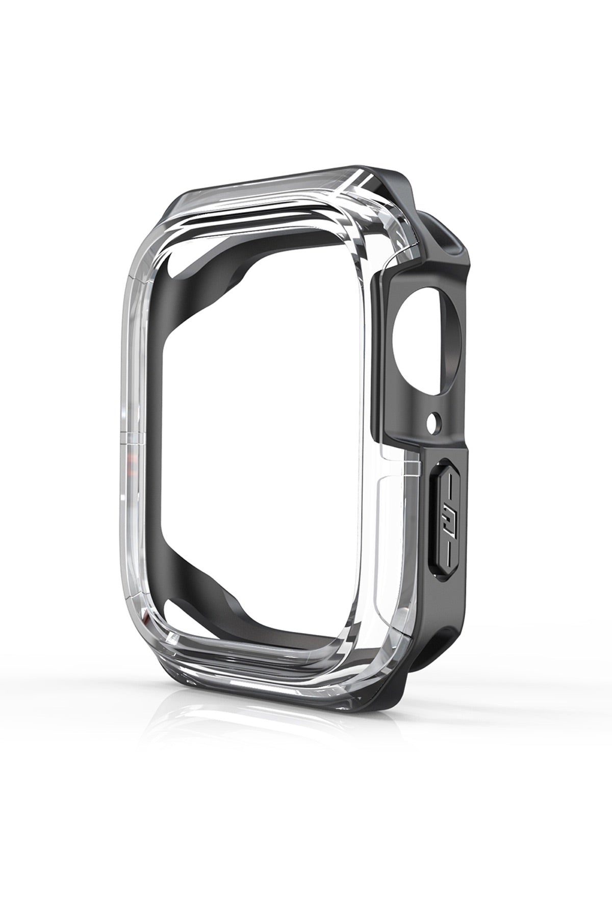 Apple Watch Uyumlu Armor Kasa Koruyucu Soft Black