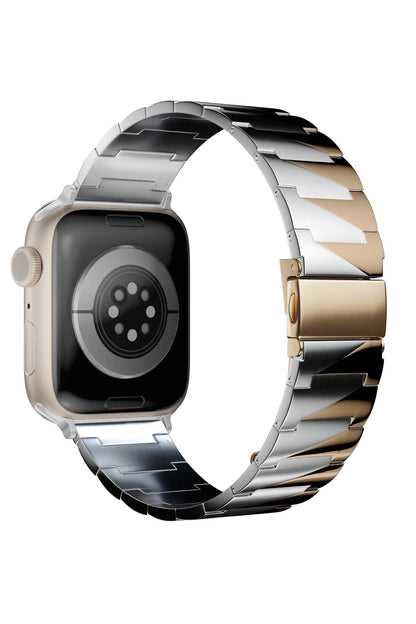 Apple Watch Uyumlu Artus Loop Çelik Kordon Flint
