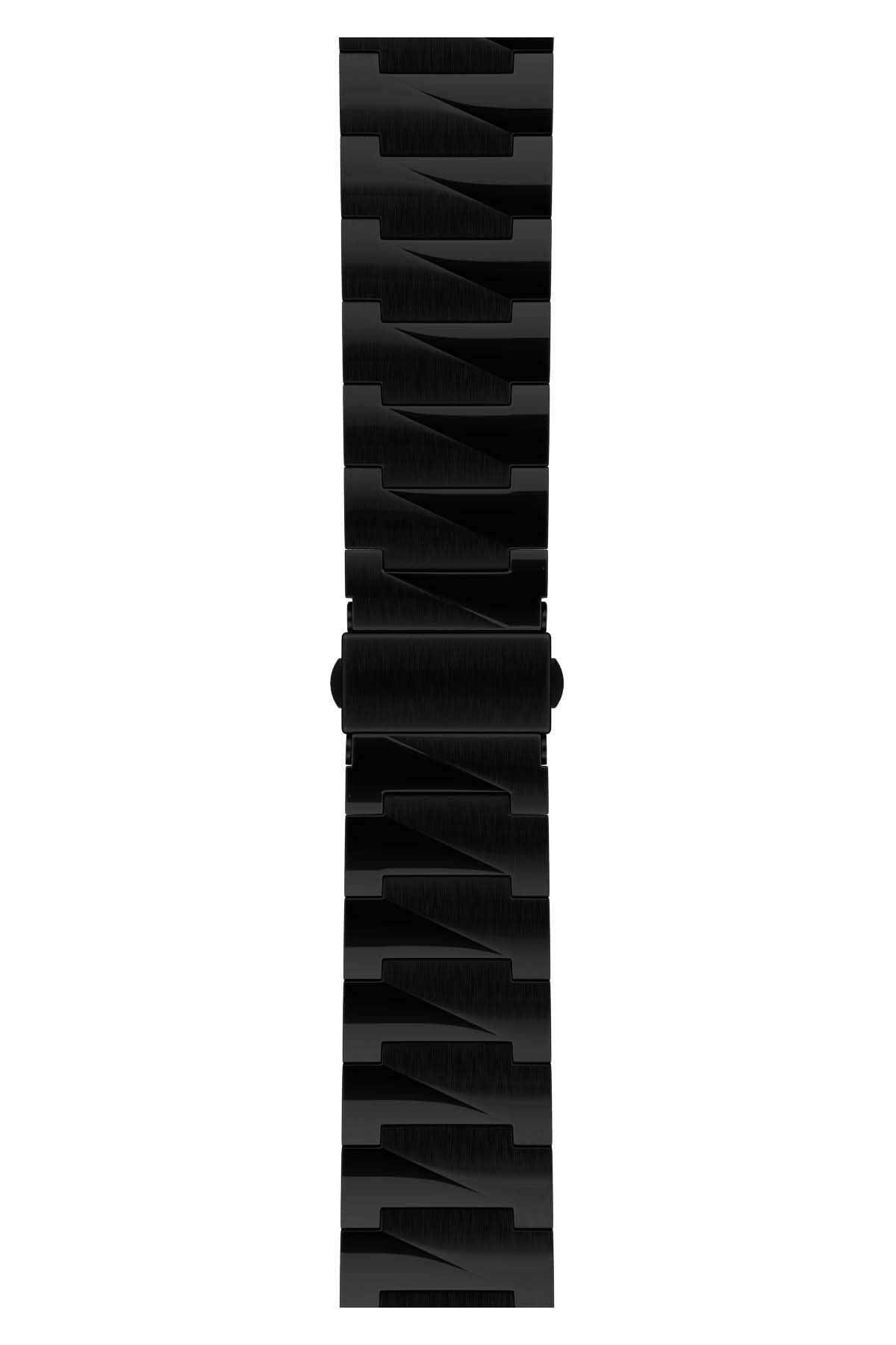Apple Watch Uyumlu Artus Loop Çelik Kordon Soot