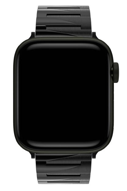 Apple Watch Uyumlu Artus Loop Çelik Kordon Soot